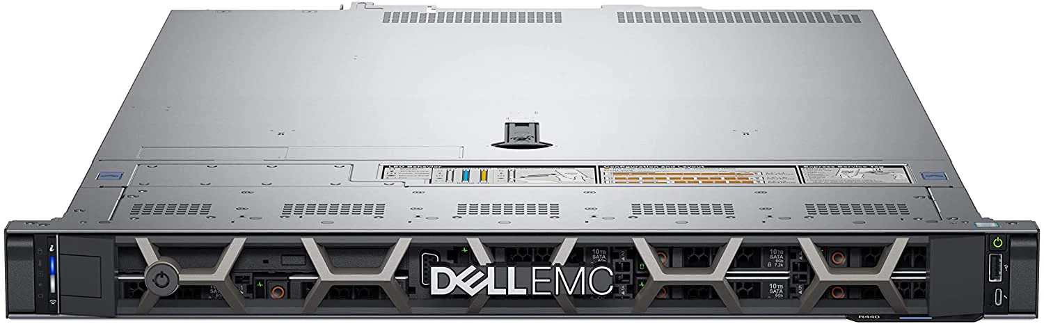 Dell PowerEdge R440 Server (PER440MM1) Xeon Silver 4210 16GB DDR4 1.2TB HD iDrac9 – 3Yr
