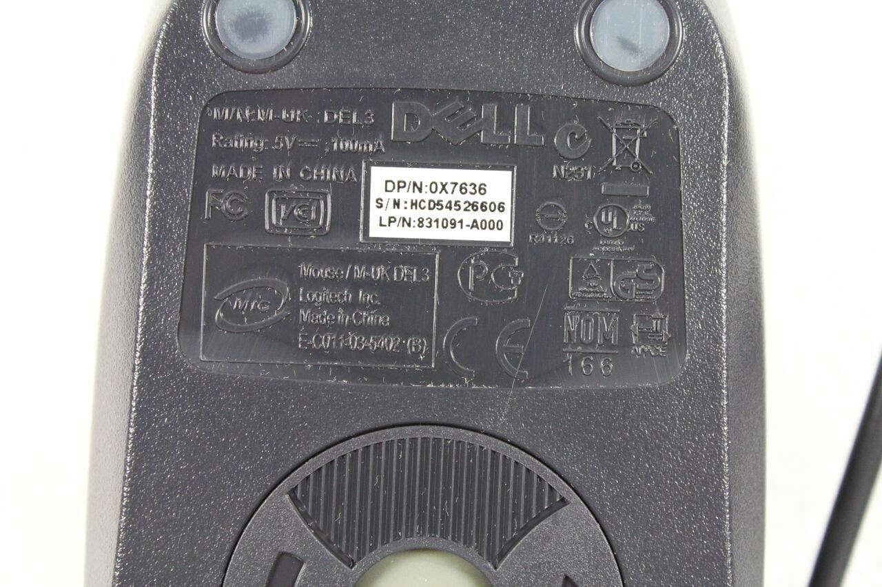 Dell X7636 - Two Button Scroll USB Ball Mouse YH933 - Image 4