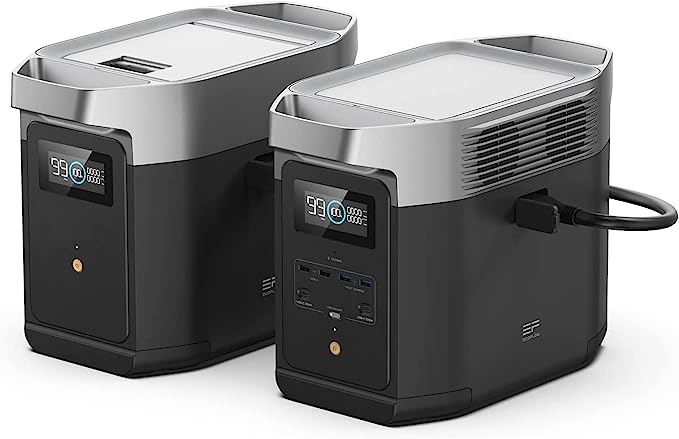 EcoFlow Extra Solar Smart  Battery for DELTA 2 Max Portable Power Station - (EFDELTA2MaxEB) - Image 5