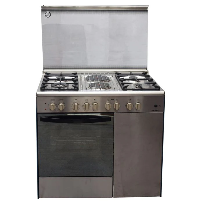 ELBA EB/166 4 Gas + 2 Electric Standing Cooker – Versatile Dual-Fuel Cooking, Powerful Burners, Spacious Oven, Ideal for Home, Office & Commercial Kitchens