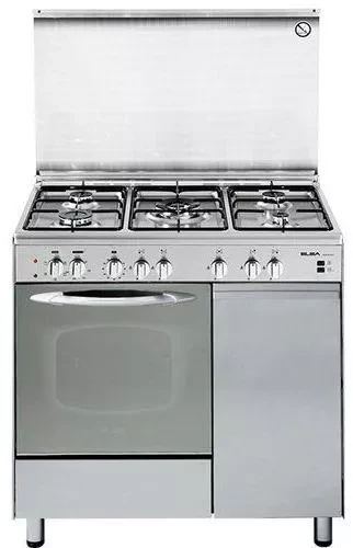Elba EB/168 5-Burner Gas Cooker with Electric Oven – Powerful Cooking, Large Oven Capacity, Durable & Efficient, Ideal for Home, Office & Commercial Kitchens