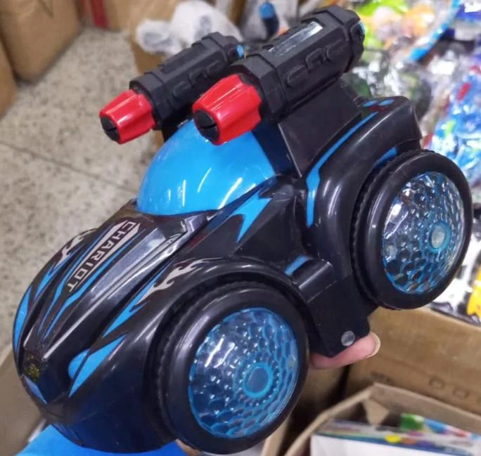 Electric Rotate Stunt Car Toy with Lights and Music