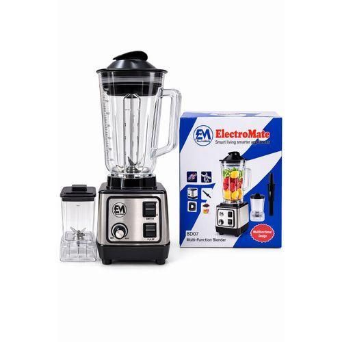 ElectroMate BD07 2-in-1 Multifunctional Blender – Efficient kitchen appliance for blending and food preparation, offering quick and smooth results for everyday use - Image 3