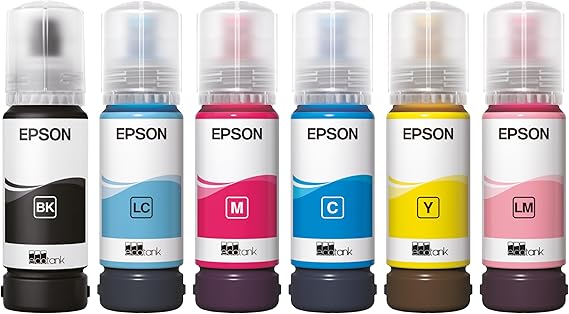 Epson 108 EcoTank Light Magenta ink bottle for Epson L8050, L18050 Printers- 70 ml - C13T09C64A - Image 4