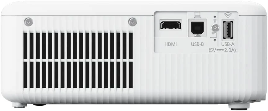 Epson EpiqVision Flex CO-W01 (V11HA86040) WXGA Portable Projector, 3-Chip 3LCD, Widescreen, 3,000 Lumens Color/White Brightness, 5 W Speaker, 300-Inch Home Entertainment and Work, Streaming Ready - Image 4