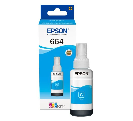 Epson Ink Cart T6642 Cyan -70ml C13T66424A