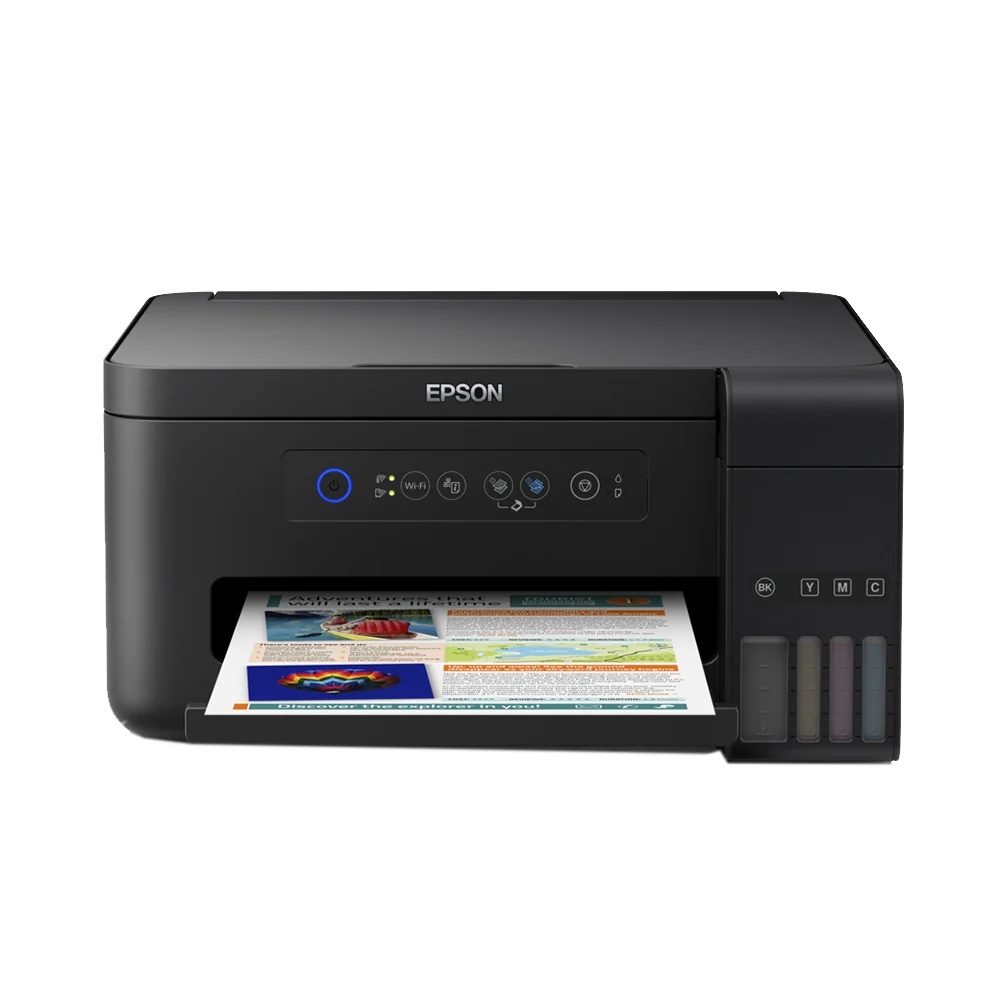 Epson L4160 Ink tank Printer, Print, Copy and Scan, Duplex Printing - Wi-Fi, USB Interface with LCD Screen