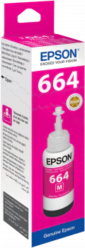 Epson T6643 Magenta Ink Cartridge - 70ml (C13T66434A)