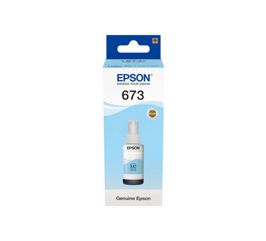 Epson T6735 Light Cyan Ink Cartridge - 70ml (C13T67354A)