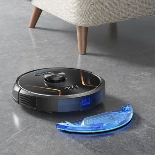 Eufy T2261311 RoboVac X8 Hybrid 2-in-1 Robot Vacuum Cleaner – Dual Turbine Smart Vacuum and Mop with Advanced Navigation for Home, Office, and Automated Cleaning Applications - Image 2