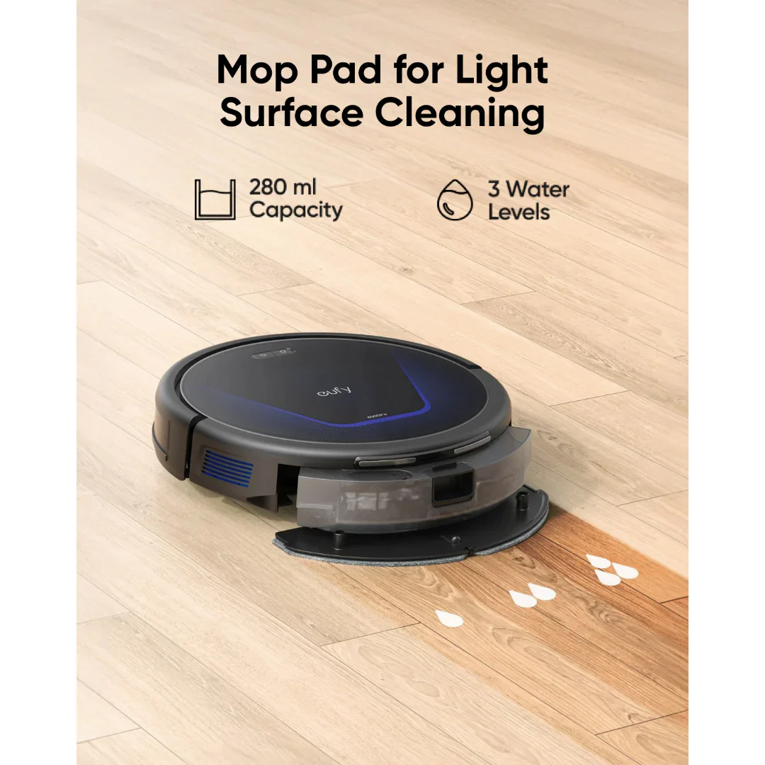 Eufy T2212V11 G50 Hybrid 2-in-1 Robot Vacuum Cleaner – Smart Robotic Cleaner with Vacuum and Mop Functions for Home, Office, and Automated Cleaning Applications - Image 4