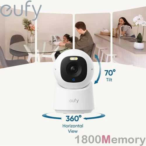 Eufy E30 4K UHD Indoor Security Camera T8417221 - Ultra-clear home surveillance with real-time monitoring and smart indoor protection - Image 2