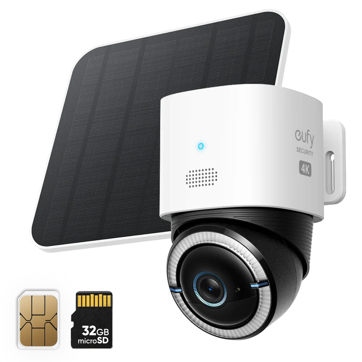 Eufy S330 4G LTE Cam Solar Security Camera T86P2K20 - Solar-powered 4G security camera for remote monitoring and reliable outdoor surveillance