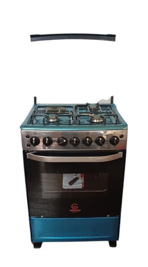 Eurochef EGT65 60×65 3-Gas + 1-Electric Cooker –Durable Full-Oven with Auto Ignition, Stainless Steel Design & Energy-Efficient Cooking ,perfect for Homes - Image 2
