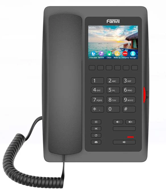 Fanvil H5W Hotel WiFi IP Phone – Wireless VoIP Phone for Hospitality