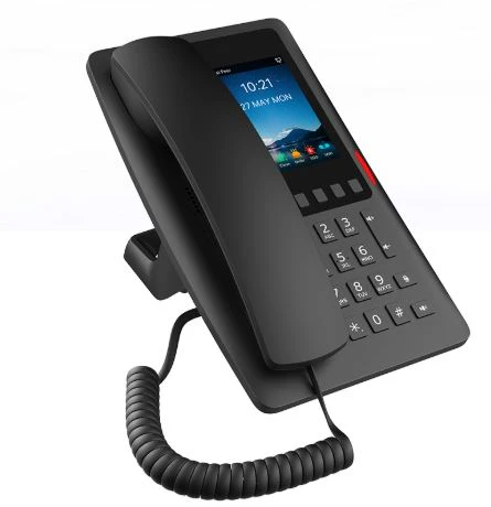 Fanvil H6W Hotel Wireless IP Phone – 2 SIP Lines, 3.5" IPS Screen, Wi-Fi 6, HD Voice, PoE - Image 3