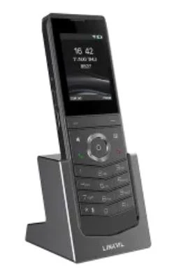 Fanvil W611W Portable Wi-Fi Phone – 4 SIP Lines, 2.4" Color Screen, IP67 Rugged, Wi-Fi 6, Bluetooth 5.0, 9-Hour Battery