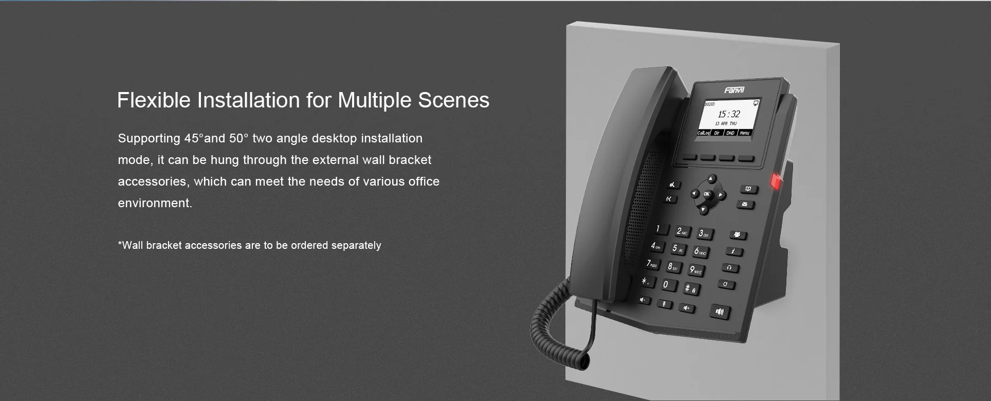 Fanvil X301W Entry Level IP Phone + WiFi - Image 9