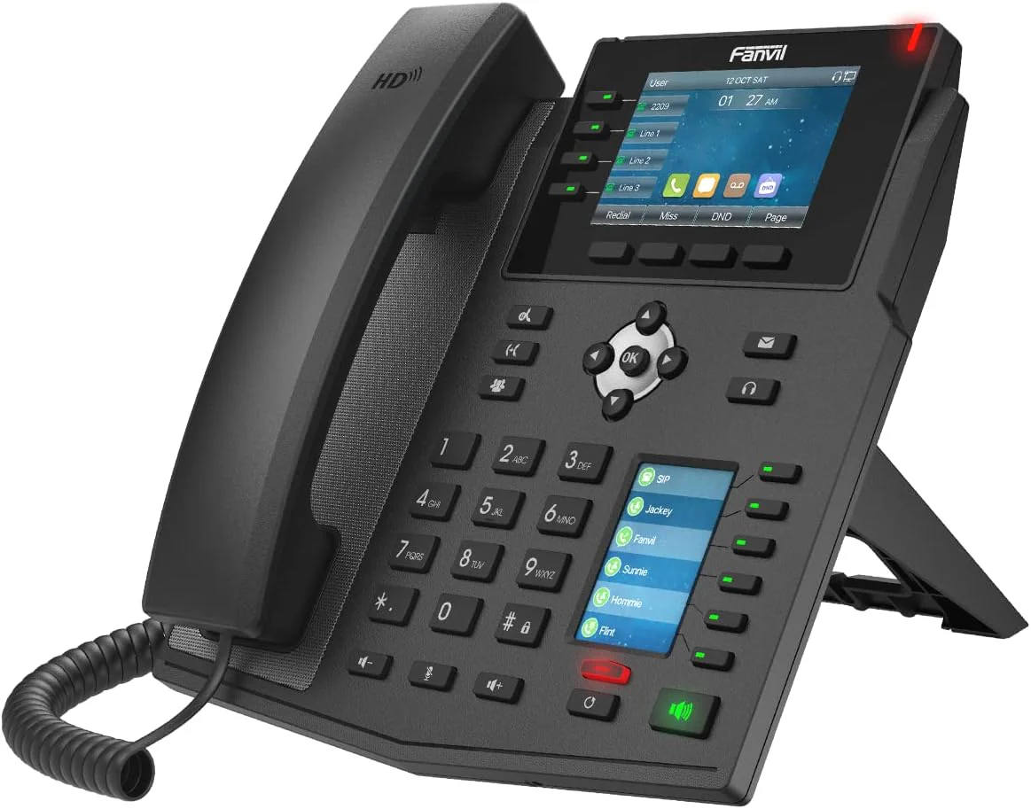 Fanvil X5U High-End VoIP Executive Desk Phone - Image 3
