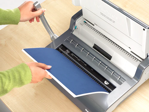 Fellowes Quasar 130 Binding Machine M Wire with CRC-(52241) - Image 4
