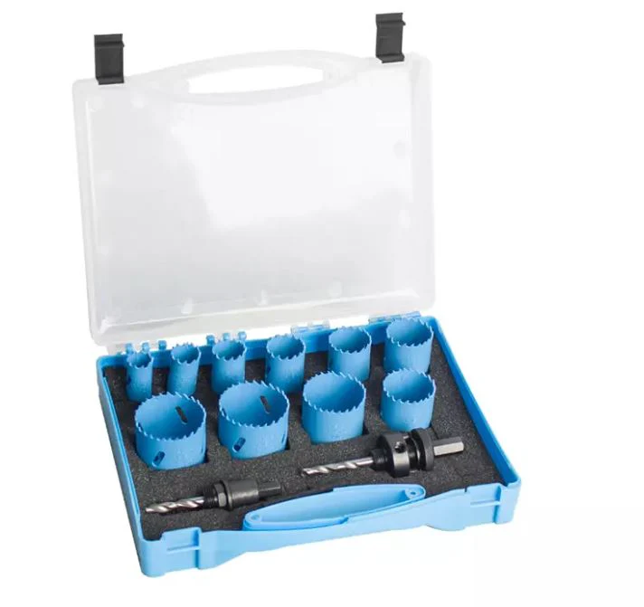 Fixtec FAHS-14 Bi-Metal Hole Saw Set – Heavy-Duty Cutting Kit for Wood, Metal & Plastic - Image 2