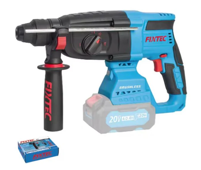 Fixtec FCRH2601-42 20V Brushless Rotary Hammer - Cordless Li-Ion SDS-Plus Drill - Image 3
