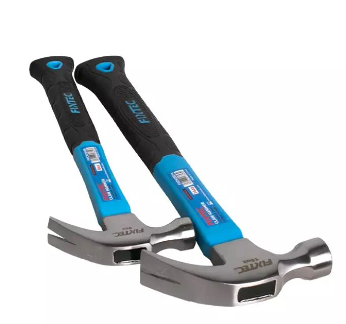 Fixtec FHCH20016 Claw Hammer – Fiberglass Handle Heavy-Duty Workshop Hammer - Image 2