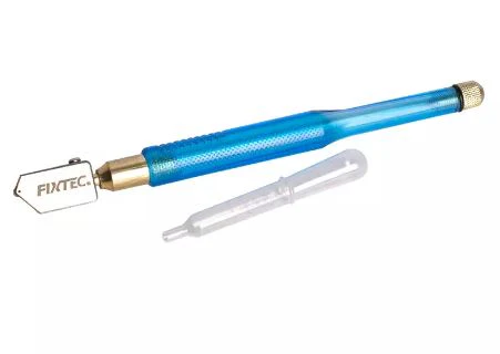 Fixtec FHGC02 Oil Feed Glass Cutter – Precision Glass Cutting Tool for DIY, Crafts & Professional Use - Image 2