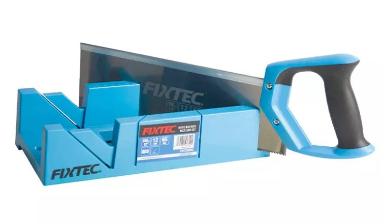 Fixtec FHHS300MB Mitre Box with 12-Inch Back Saw – Precision Angle Cutting Tool - Image 3