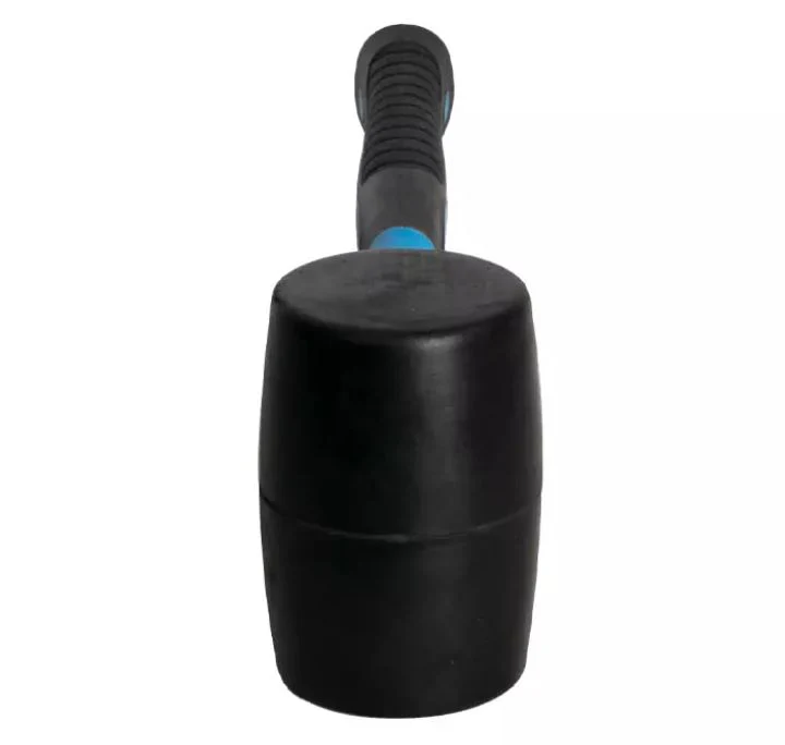 Fixtec FHRH90008 8oz Rubber Hammer – Heavy Mallet Non‑Marring Striking Tool for Woodworking & DIY