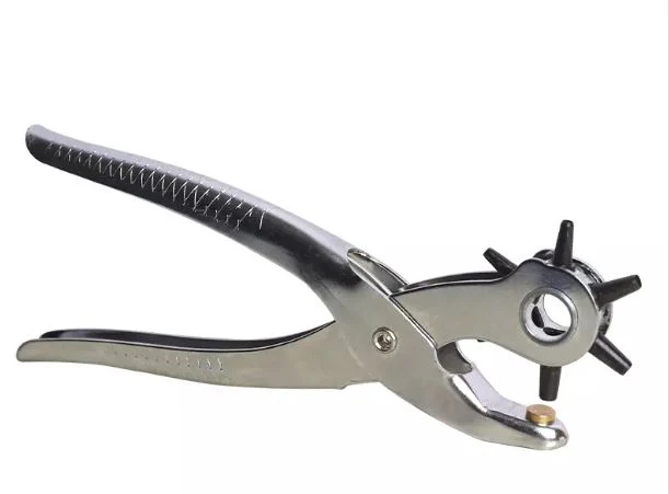Fixtec FHRPL109 Revolving Punch Plier – 220mm/9" Hole Punch Tool for Leather, Paper & DIY - Image 2