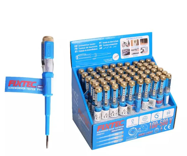 Fixtec FHSDT141 140mm Intelligent Voltage Tester – Digital Non-Contact AC/DC Tester for Electrical Work - Image 3