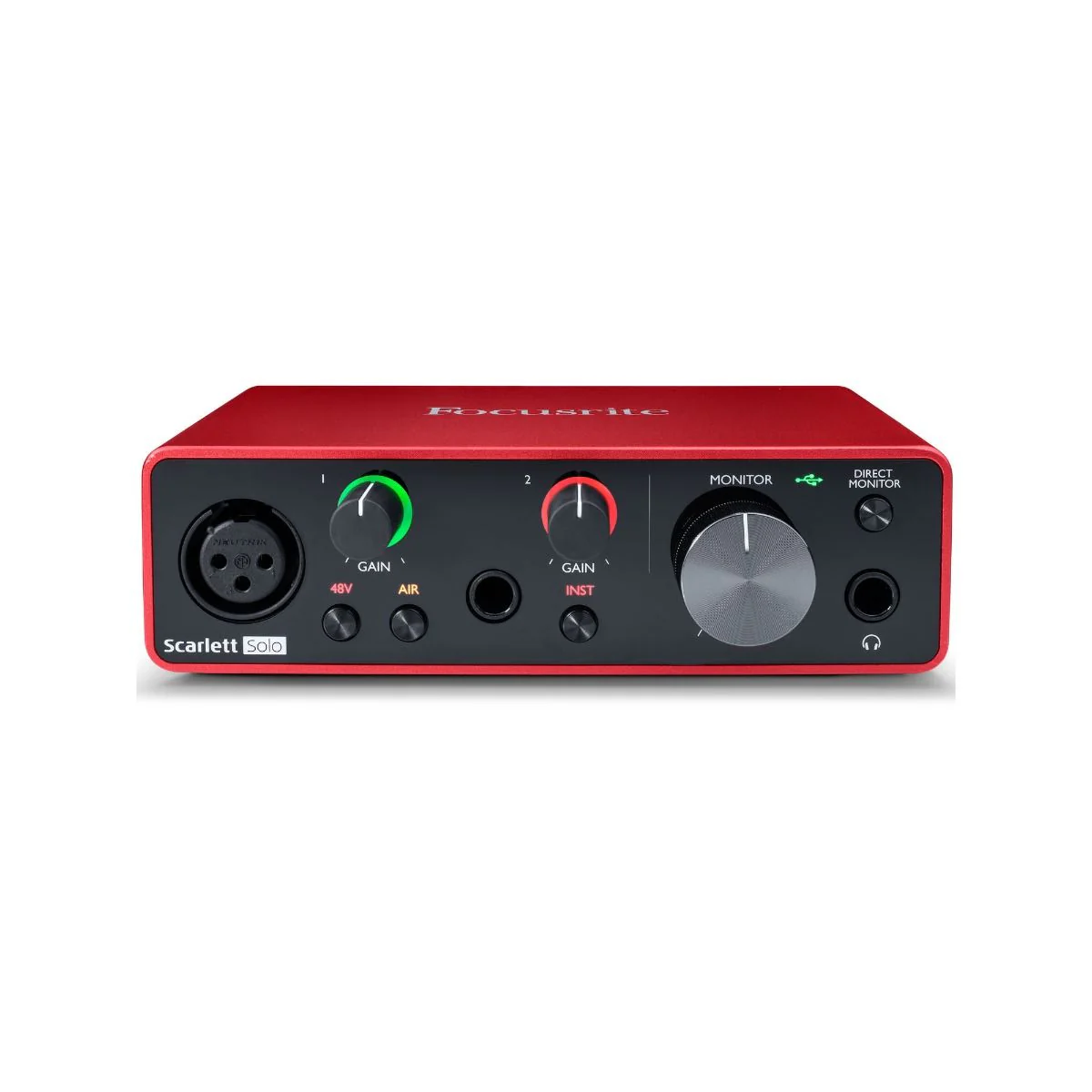 Focusrite Scarlett Solo 3rd Gen USB Audio Interface Recorder -High-Fidelity, Studio Quality Recording - Image 3