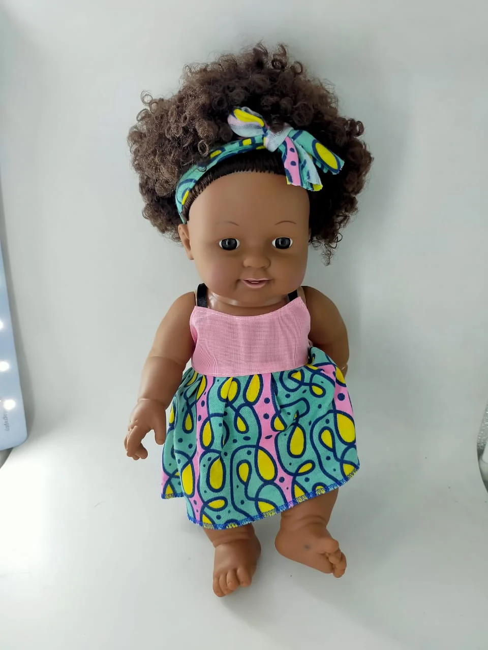Fun African Realistic Washable Doll Toys - Beautiful Gift, Black Doll Baby Girl Toys, With Clothes - Image 3