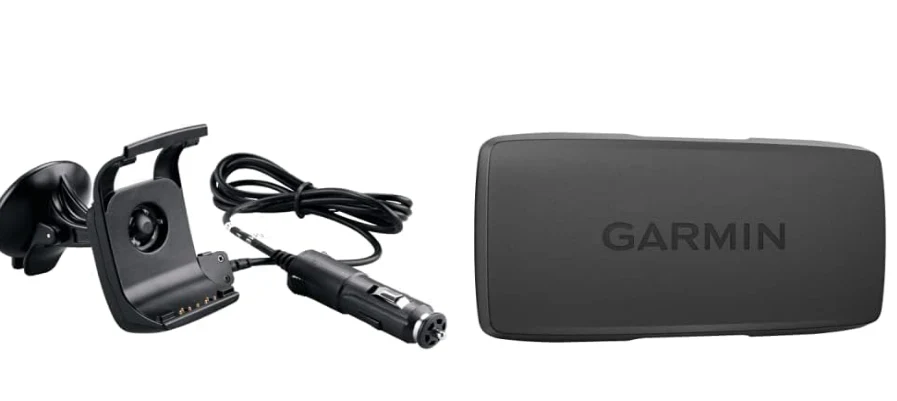 Garmin GM010-11654-00 Auto Suction Cup Mount with Speaker – Car Mount Accessory