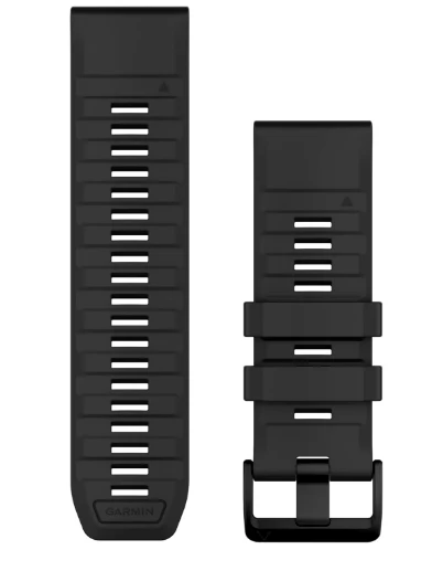 Garmin QuickFit 26mm Watch Band GM010-13393-02 – Black Silicone Replacement Strap for Garmin Watches - Image 3