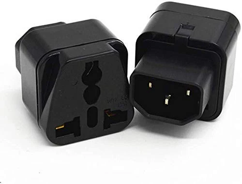 Generic Universal IEC C14 Male To C7 Female Converter