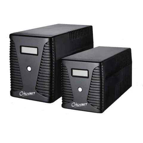 Giganet 1000VA Line Interactive GN-UPS-LI-1000VA – Reliable line interactive uninterruptible power supply with automatic voltage regulation designed to provide stable backup power and voltage protection for home, office and small server applications.