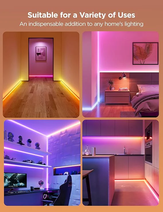 Govee 5M Neon Rope Light for Wall Lining - Image 5