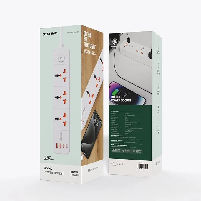 Green Lion GS-300 Power Socket 2500W - Image 4