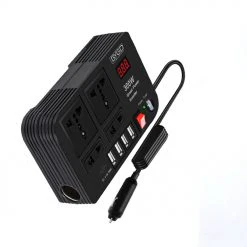 Green Lion Spark 3 Power Inverter - 300W, 4 USB port, Universal Pin sizes - Image 2