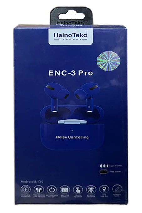 Haino Teko ENC-3 Pro Wireless Earbuds - More than 4 hours of music playback or call time - Image 3
