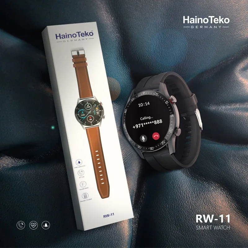 Haino Teko Rw-11 Smart Watch - 46mm, Bluetooth, Double Band - Image 2