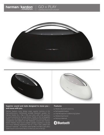 Harman Kardon Go + Play Portable Speaker - Image 3