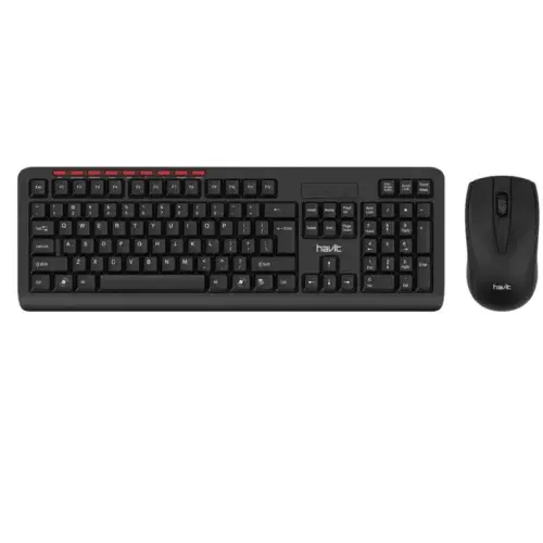 Havit HV-KB269GCM Wireless Mouse and Keyboard Combo – Professional Wireless Keyboard and Mouse Set for Office, Business, Home, and Productivity Applications