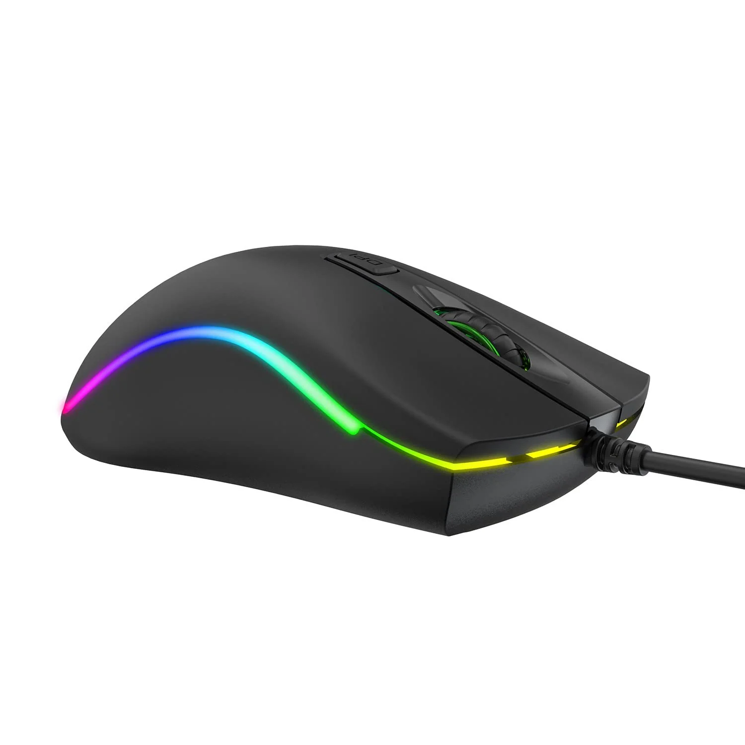 Havit MS72 Wired USB Gaming Mouse – RGB Lighting, 1200 DPI, High Precision Gaming Gear - Image 4