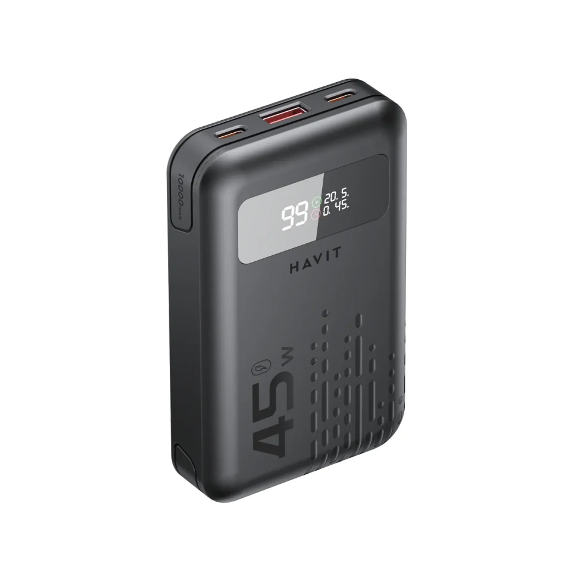 Havit PB5211 10200mAh 45W Laptop Charging Power Bank – High‑Capacity Portable Charger with USB‑C PD 45W Fast Charging for Laptops, Smartphones, Tablets, and USB Devices