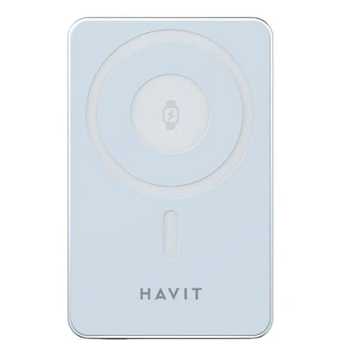 Havit PB5219 3 in 1 10000mAh 20W magnetic wireless charging power bank – Provides fast and convenient charging for multiple devices, ensuring reliable portable power anytime you need it
