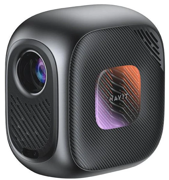 Havit PJ215 Pro 4K Android Projector – Portable Smart Wi-Fi Projector 250 ANSI Lumens (1GB+32GB) - Image 2