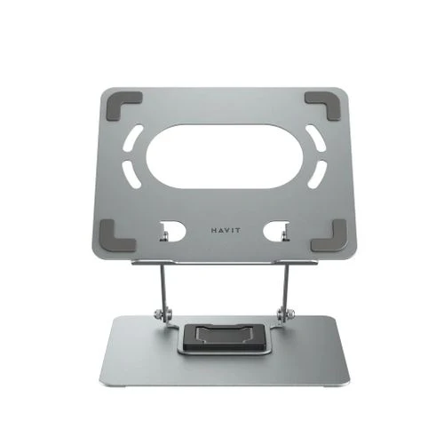 Havit ST7411 Rotating 360° Adjustable Laptop Stand – Ergonomic Foldable Aluminum Laptop Holder with Full Rotation Design for Office, Gaming, Remote Work, and Professional Workstations - Image 2